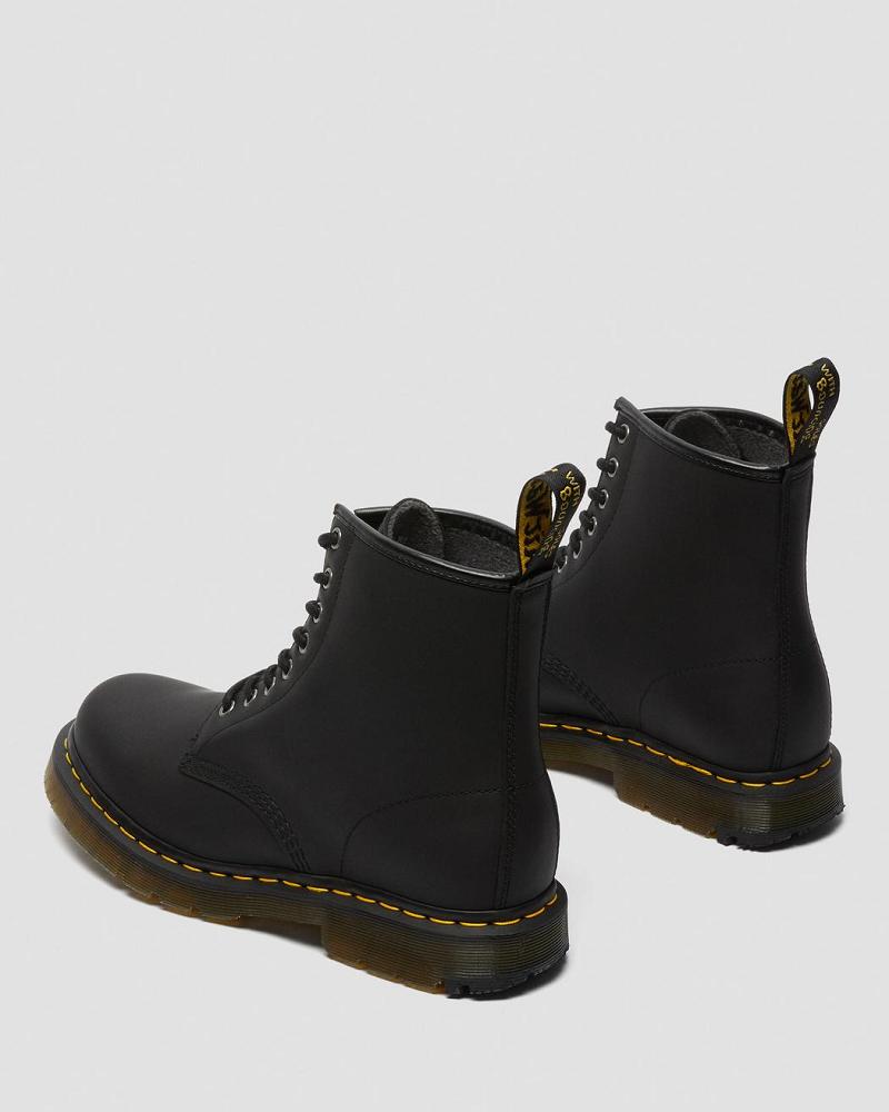 Botas De Trabajo Dr Martens 1460 DM's Wintergrip Mujer Negros | MX 404NWY